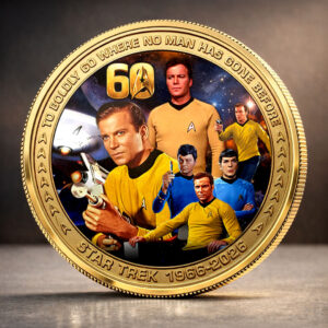 Star Trek 60th Anniversary Commemorative Coin - HOATT17766