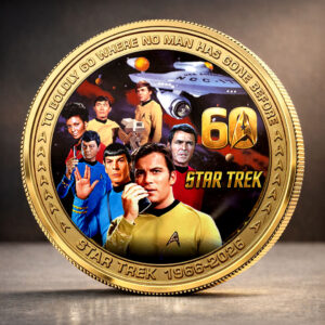 Star Trek 60th Anniversary Commemorative Coin - HOATT17767