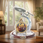 Star Trek 60th Anniversary Custom Shape Acrylic Plaque – HOATT17974