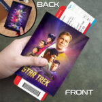 Star Trek 60th Anniversary Leather Passport Cover – HOATT18024
