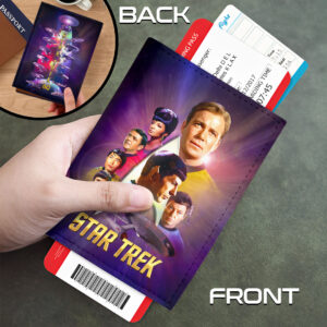 Star Trek 60th Anniversary Leather Passport Cover - HOATT18024