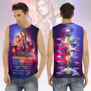 Star Trek 60th Anniversary 3D O-neck Tank Top – HOATT17761