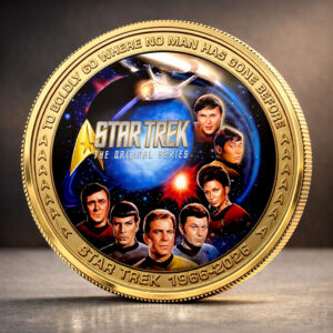 Star Trek 60th Anniversary Commemorative Coin - HOATT17852