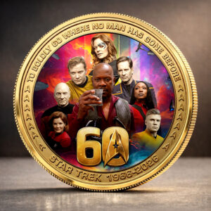 Star Trek 60th Anniversary Commemorative Coin - HOATT17915