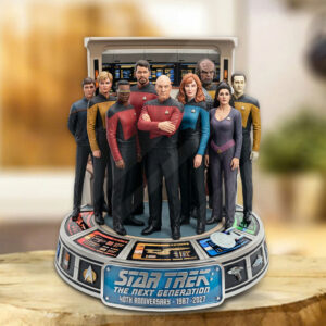 Star Trek: The Next Generation Custom Shape Acrylic Plaque - TMTHU6246