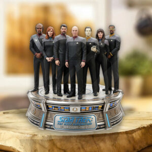 Star Trek: The Next Generation Custom Shape Acrylic Plaque - TMTHU6356