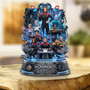 Star Trek: Voyager Custom Shape Acrylic Plaque - TMTHU6461