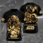 Star Wars 50th Anniversary 2027 3D Apparel – TMTHU5590