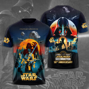 Star Wars 50th Anniversary 2027 3D Apparel - TMTHU6275
