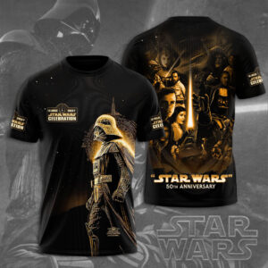 Star Wars 50th Anniversary 2027 3D Apparel - TMTHU6055