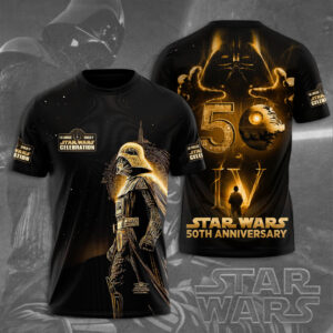 Star Wars 50th Anniversary 2027 3D Apparel - TMTHU6316