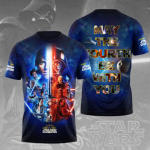Star Wars 50th Anniversary 2027 3D Apparel - TMTHU5666