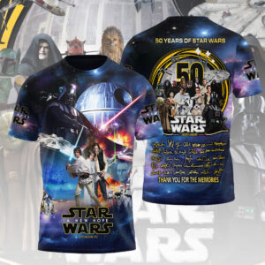 Star Wars 50th Anniversary 2027 3D Apparel - TMTHU5879