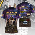 Star Wars 50th Anniversary 2027 3D Apparel – TMTHU5898