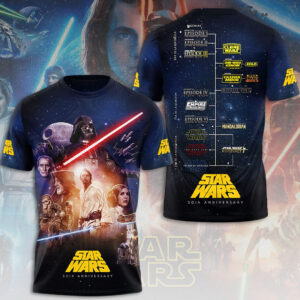Star Wars 50th Anniversary 2027 3D Apparel - TMTHU5610