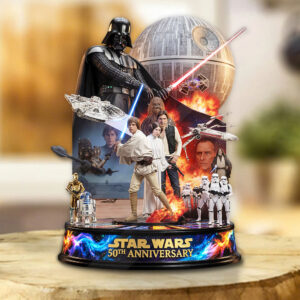 Star Wars 50th Anniversary Shape Acrylic Plaque - TMTHU5505