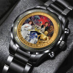 Star Wars 50th Anniversary 2027 Black Stainless Steel Watch – TMTHU5582