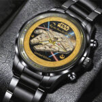 Star Wars 50th Anniversary 2027 Black Stainless Steel Watch – TMTHU5585