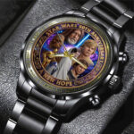 Star Wars 50th Anniversary 2027 Black Stainless Steel Watch – TMTHU5592