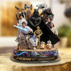 Star Wars 50th Anniversary 2027 Custom Shape Acrylic Plaque - TMTHU5497