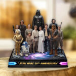 Star Wars 50th Anniversary 2027 Custom Shape Acrylic Plaque – TMTHU5897