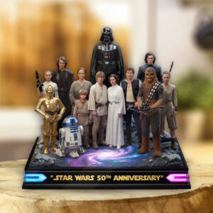 Star Wars 50th Anniversary 2027 Custom Shape Acrylic Plaque - TMTHU5897