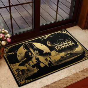 Star Wars 50th Anniversary 2027 Custom Doormat - TMTHU5608