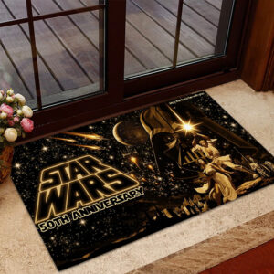Star Wars 50th Anniversary 2027 Custom Doormat - TMTHU5609