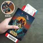Star Wars 50th Anniversary 2027 Leather Passport Cover – TMTHU6258