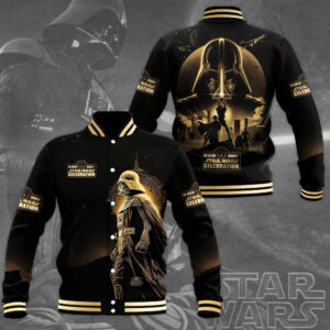 Star Wars 50th Anniversary 2027 Varsity Jacket - TMTHU5588