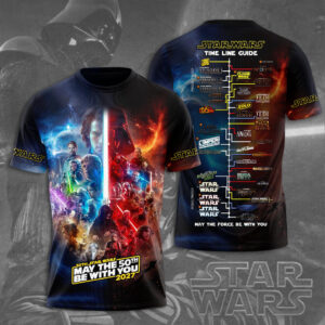 Star Wars 50th Anniversary 3D Apparel - TMTHU6241