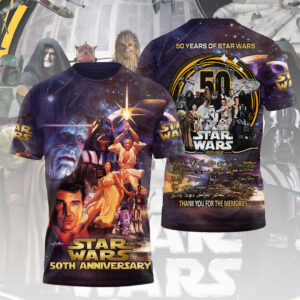 Star Wars 50th Anniversary 3D Apparel - TMTHU5607