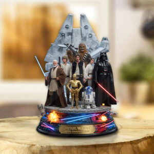 Star Wars 50th Anniversary Custom Shape Acrylic Plaque - TMTHU5947