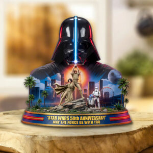 Star Wars 50th Anniversary Custom Shape Acrylic Plaque - TMTHU6100