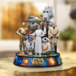 Star Wars 50th Anniversary Custom Shape Acrylic Plaque – TMTHU6172