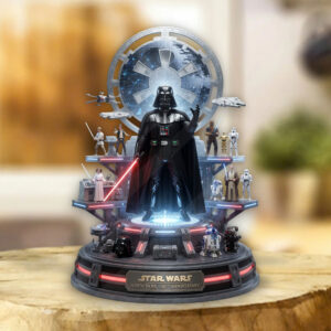 Star Wars 50th Anniversary Custom Shape Acrylic Plaque - TMTHU6523