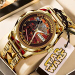 Star Wars 50th Anniversary Alloy Luxury Quartz Watch – TMTHU5603