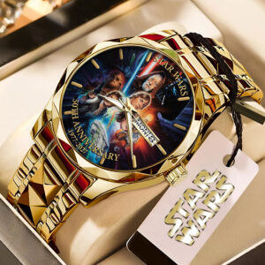 Star Wars 50th Anniversary Alloy Luxury Quartz Watch - TMTHU6520