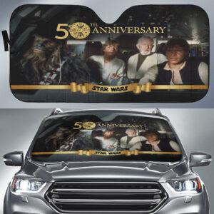 Star Wars 50th Anniversary Auto Sun Shade - TMTHU6518