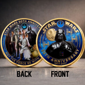 Star Wars 50th Anniversary Commemorative Coin - TMTHU5878