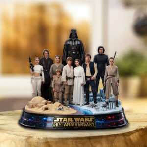 Star Wars 50th Anniversary Custom Shape Acrylic Plaque - TMTHU5918