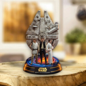 Star Wars 50th Anniversary Custom Shape Acrylic Plaque - TMTHU5946