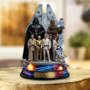 Star Wars 50th Anniversary 2026 Custom Shape Acrylic Plaque - TMTHU5949