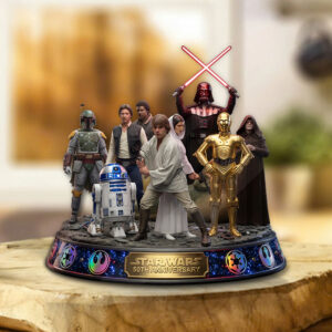 Star Wars 50th Anniversary Custom Shape Acrylic Plaque - TMTHU6054