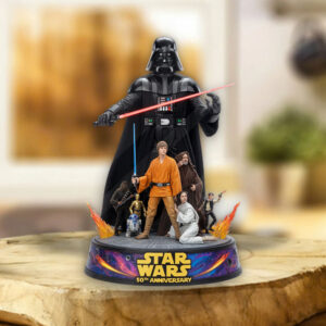 Star Wars 50th Anniversary Custom Shape Acrylic Plaque - TMTHU6168
