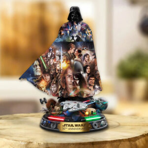 Star Wars 50th Anniversary Custom Shape Acrylic Plaque - TMTHU6302