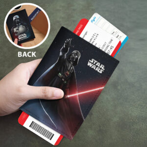 Star Wars 50th Anniversary Leather Passport Cover - TMTHU6175