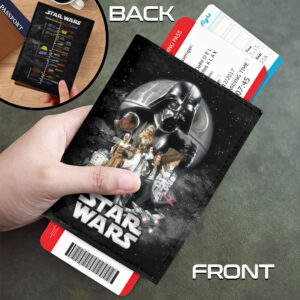Star Wars 50th Anniversary Leather Passport Cover - HOATT18042