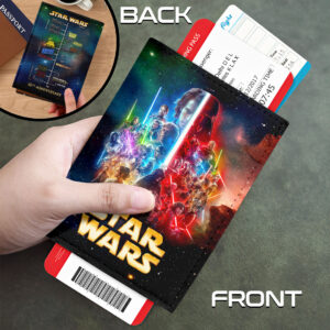 Star Wars 50th Anniversary Leather Passport Cover - HOATT18082