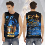 Star Wars 50th Anniversary 3D O-neck Tank Top – HOATT17759